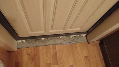 Как сделать порог в квартире входной