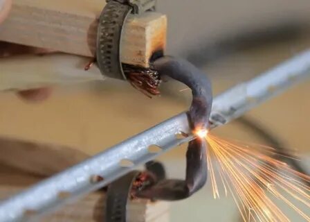 Контактная сварка проволоки