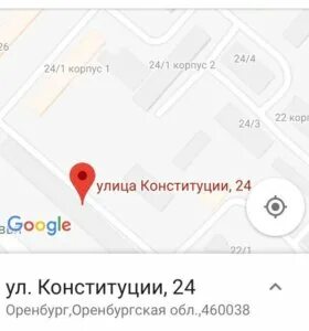 Конституции 1 1 оренбург карта