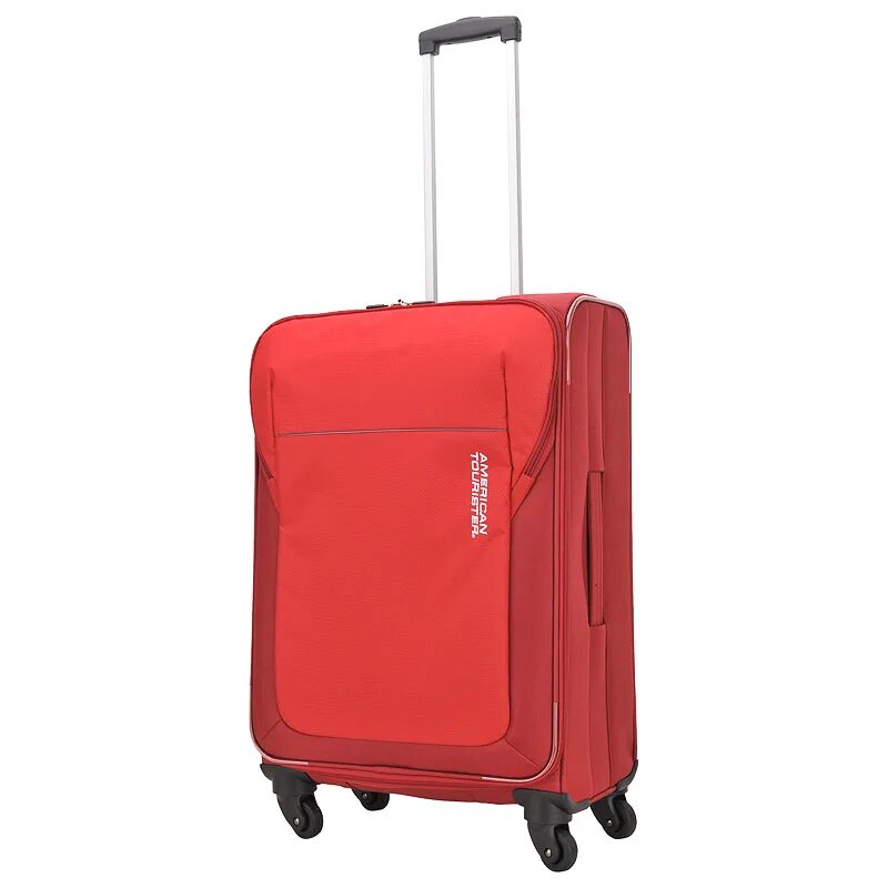 Купить чемодан пан чемодан. Чемодан American Tourister красный красный. Сумка American Tourister a84*042. Чемодан Американ Туристер. Чемодан American Tourister ткань.