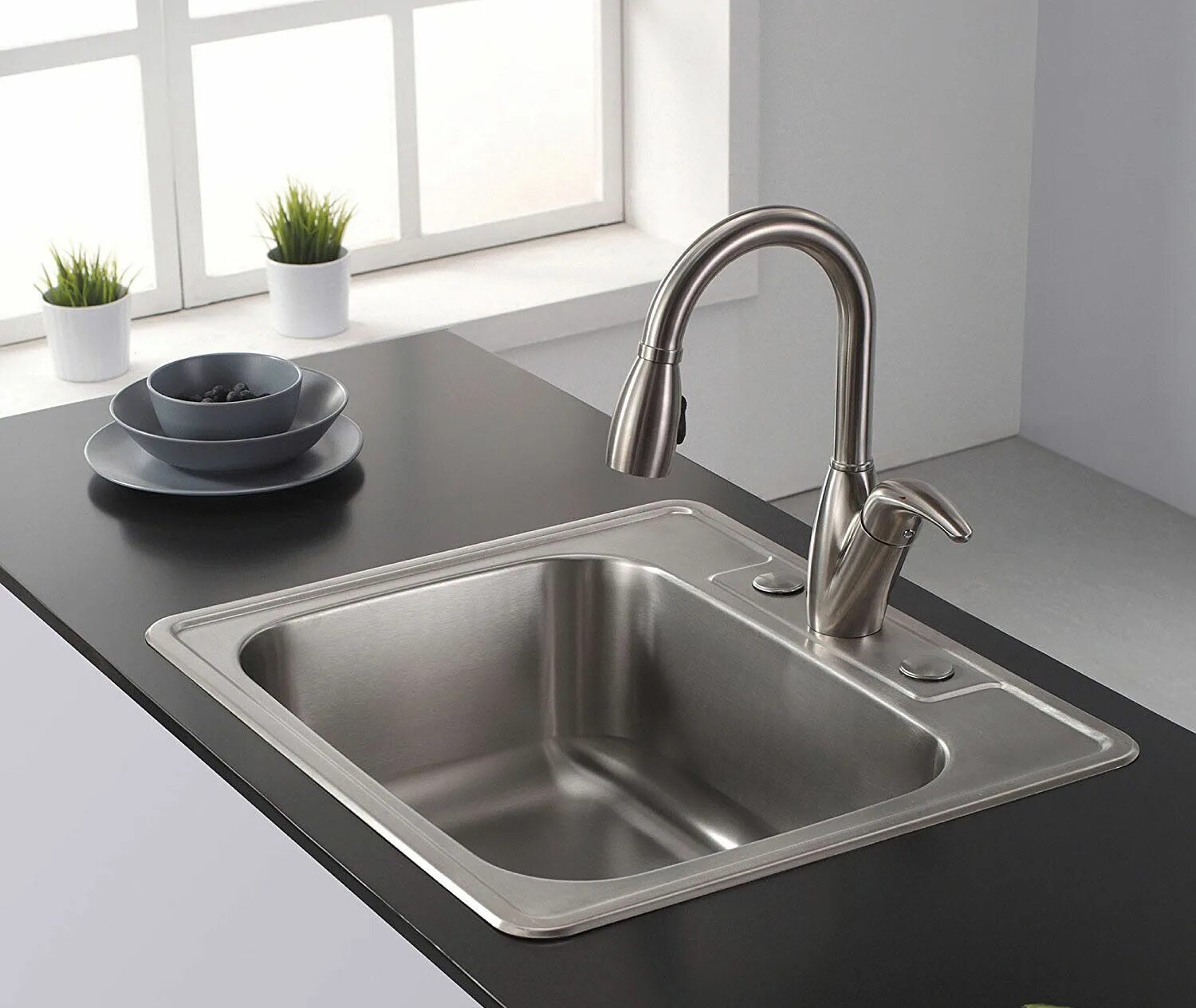 Какую лучше покупать мойку для кухни. Раковина Kitchen Sink кухонная. Мойка Blanco Lantos XL 6s-if Compact. Мойка Villeroy&Boch Single-Bowl Sink. Мойка квадратная для кухни.