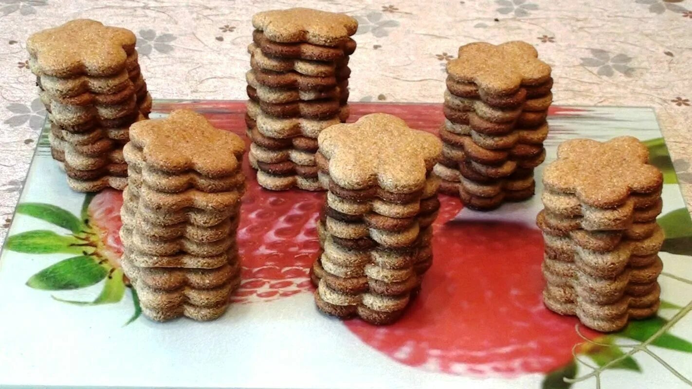Печенье из ржаной муки