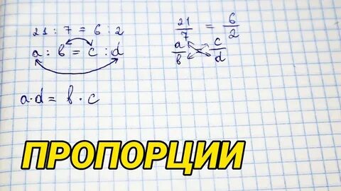 Видеоурок пропорция математика 6 класс мерзляк