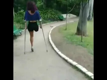 Ампути девушки видео