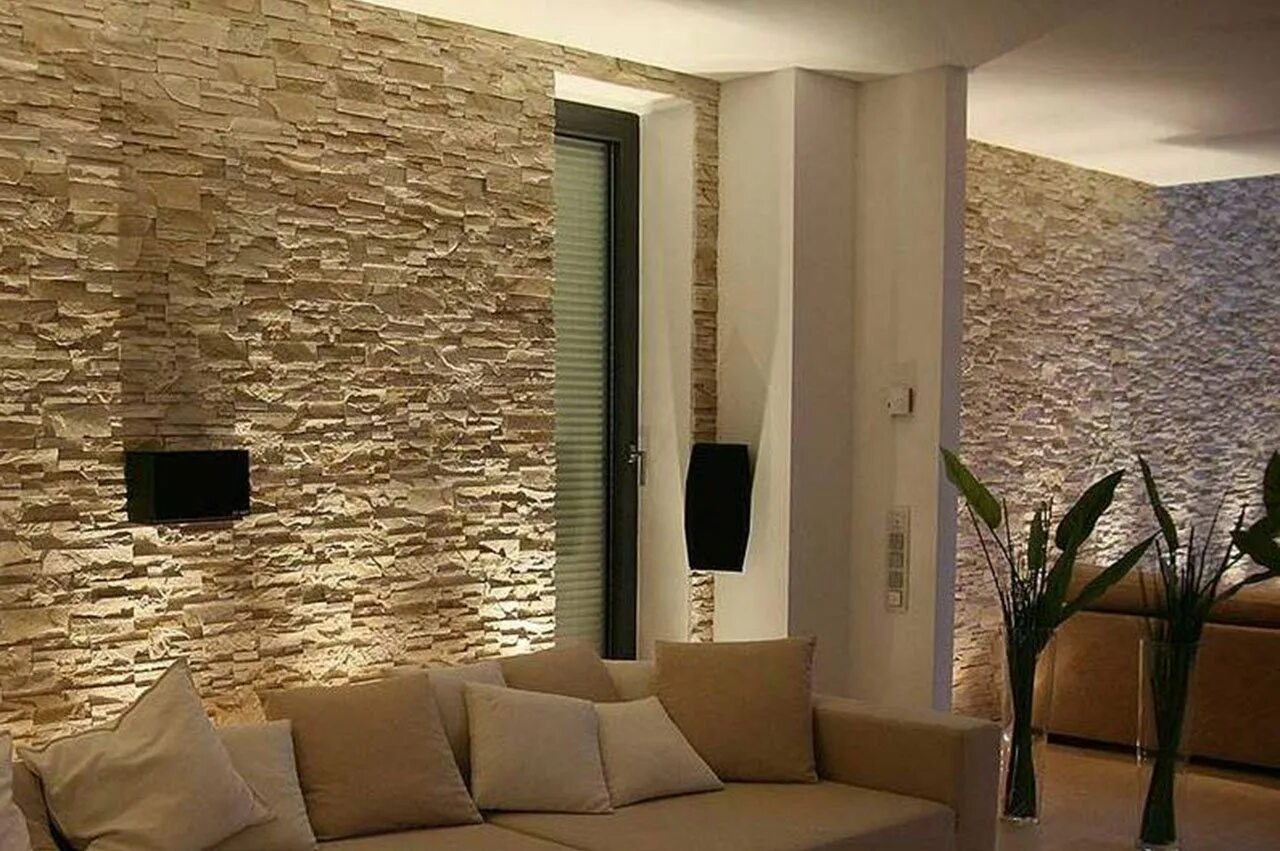 Monte Alba гипсовая плитка. Искусственный камень в интерьере. Отделочный камень в интерьере. Декоративная отделка стен.