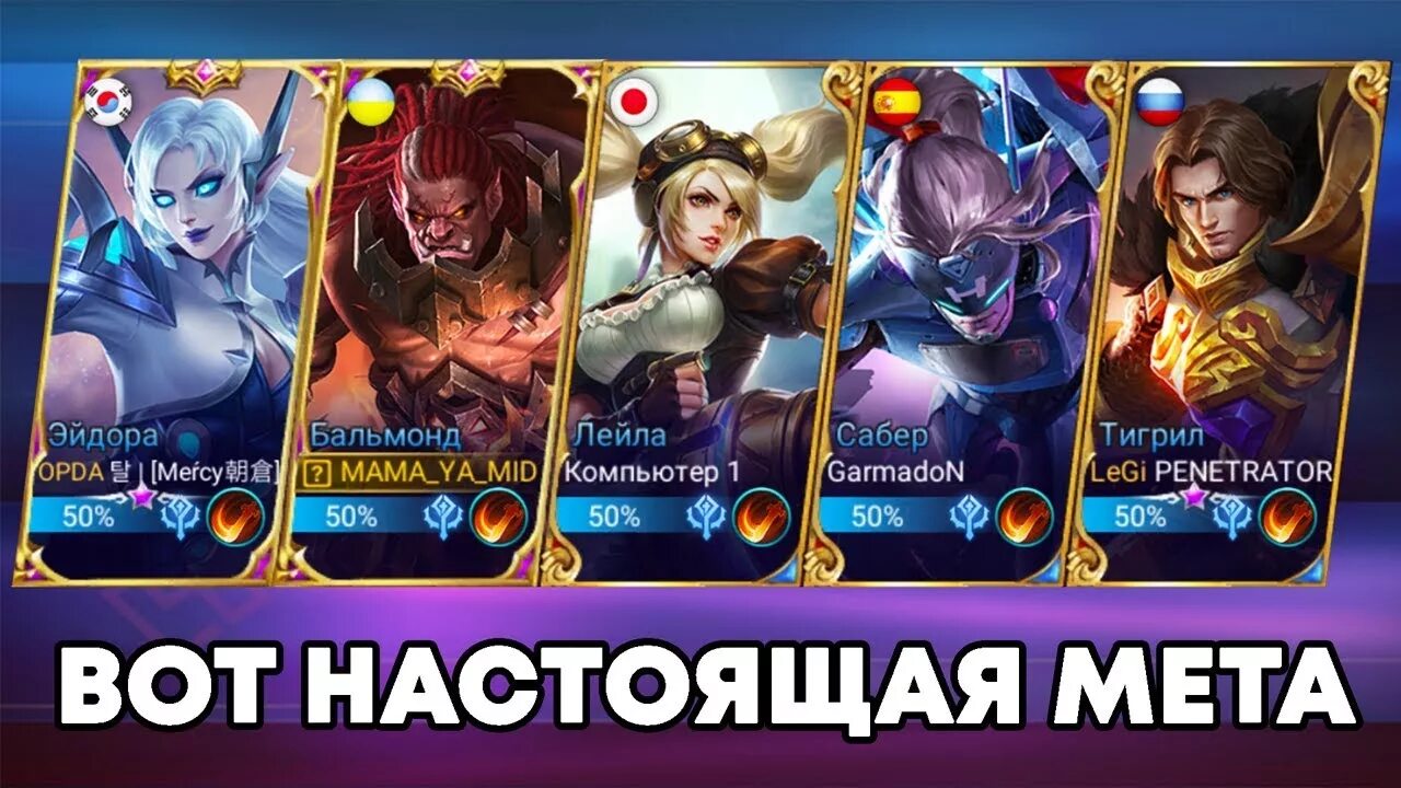 Гайд от мета. МЕТА mobile Legends. МЕТА мобайл Легендс таблица. Таблица меты mobile Legend. ЛЕОМОРД мобайл легенд гайд.