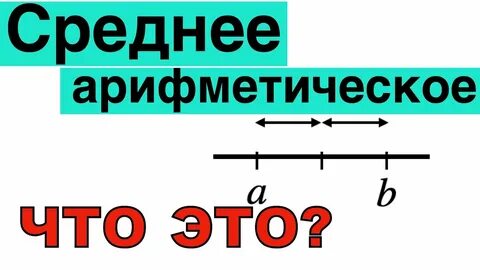 Среднее арифметическое дробей