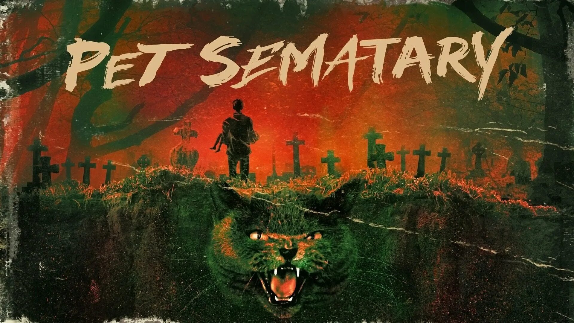 Pet cemetery. Постеры кладбище домашних животных - Pet Sematary (1989).