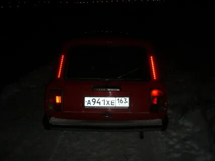 Задние габариты отключены
