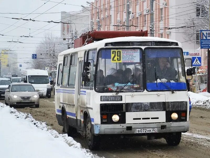Движение автобусов 31 брянске