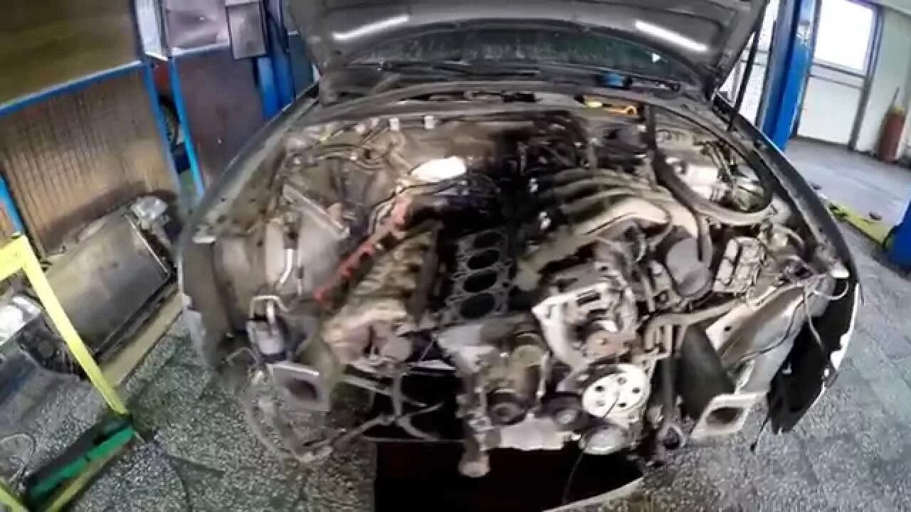 Ауди а4 как снять двигатель Снятие движка, капиталочка Audi A4 (B6), 1,8 л, 2003 года тюнинг DRIVE2