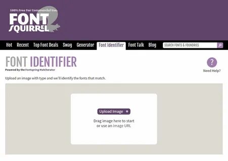 Font identifier
