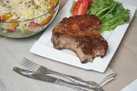 Отбивная свинины калории