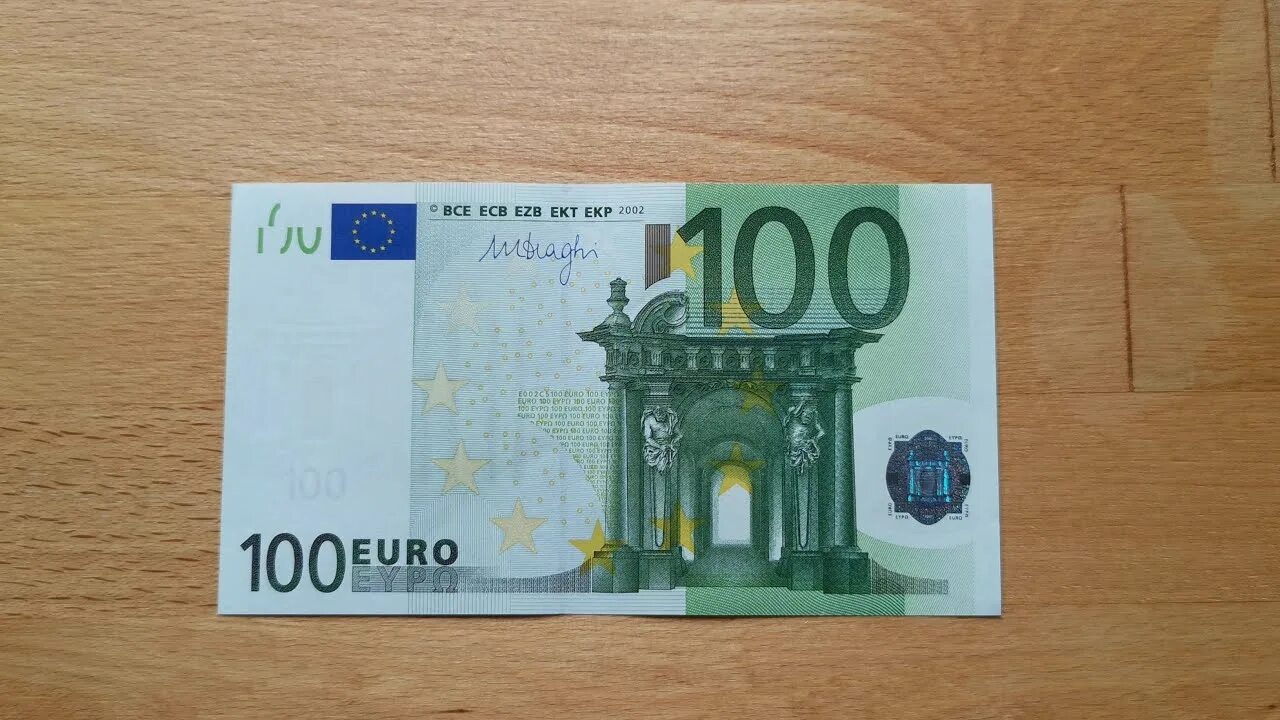 RealBanknotes.com European Union p18x: 100 Euro from 2002