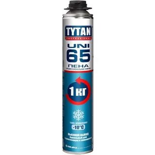 Пена монтажная tytan 65 750 мл