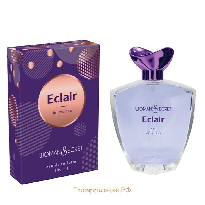 Woman Secret Eclair т/в жен 100мл. Туалетная вода woman Secret Eclair женская 100 мл. Eclat plaisir духи. WS. Т/В woman'Secret Eclair (Вуманс секрет Эклейр) - 100ml for women.