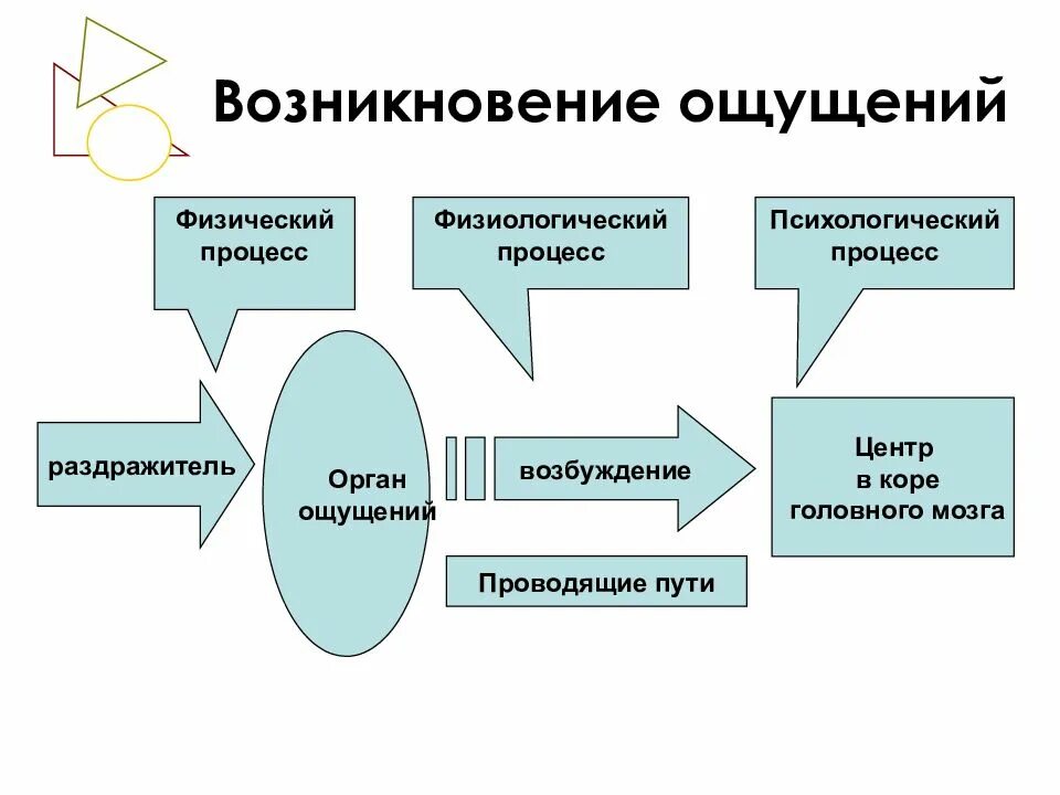 Кто появляется ощущение