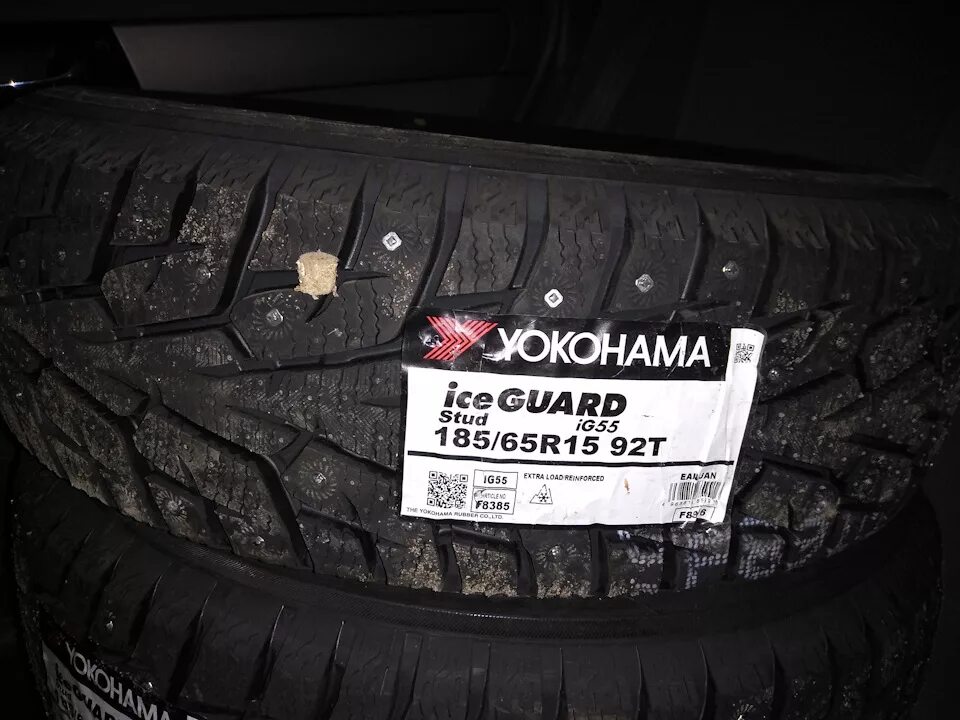 Зимние шины r15 yokohama ig55. Yokohama Ice Guard ig55. Yokohama ig55 185/65 r15. Ice Guard 225 65 17 ig55. Yokohama 185/65r15 92t XL ICEGUARD stud ig55 TL (шип.).