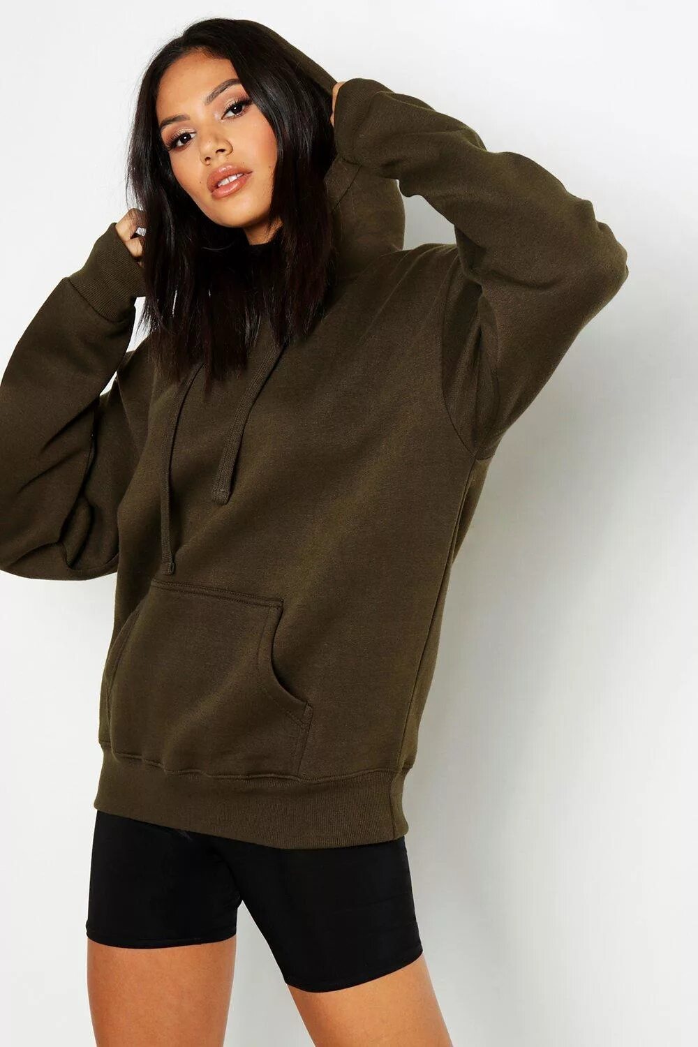 Женская толстовка red fox indian pink с капюшоном. Толстовка оверсайз zara. Кофта оверсайз. Трикотажный свитшот. Объемные толстовки.