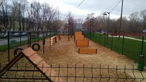 Закрытые площадки для собак