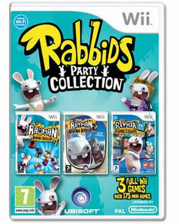 Rabbids Wii. Raving Rabbids Party collection Wii. Nintendo Wii Rayman Raving Rabbids. Rabbids Party игра.