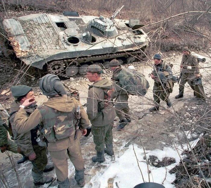 БМП-1 Чеченская. Штурм Грозного 1996 август БТР разведбата. БМП-2 В Чечне.