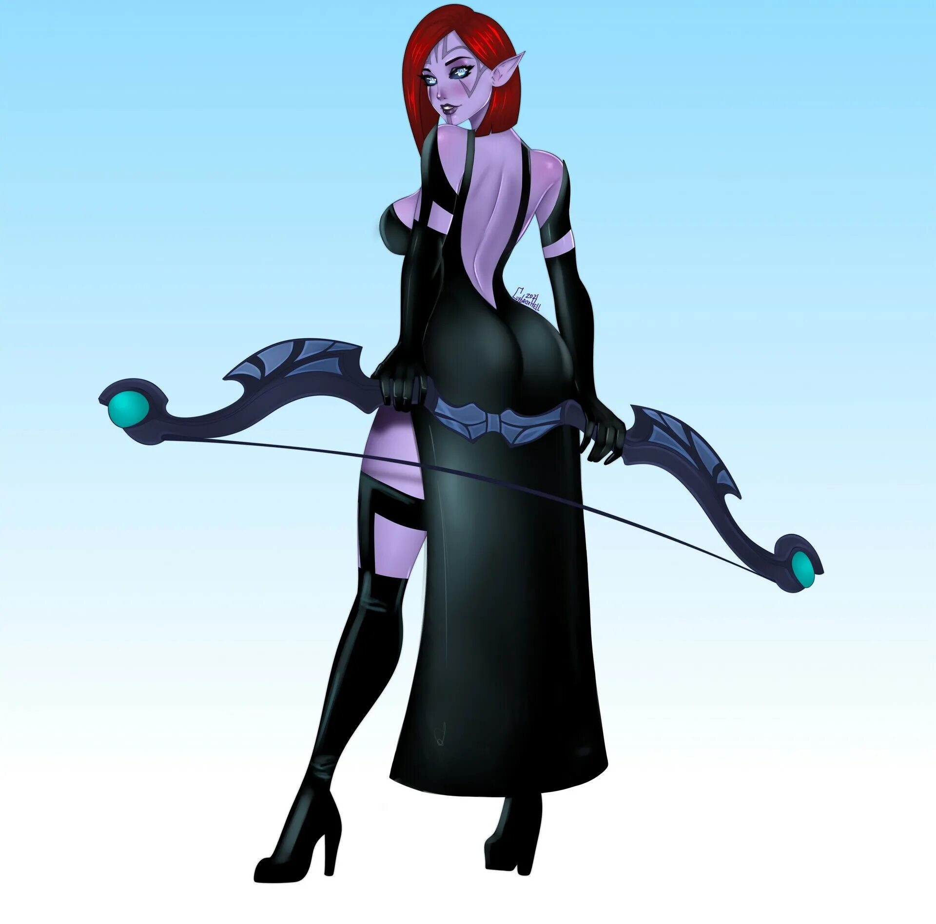 Тракса дота 2 r34. Дроу рейнджер 18. Drow ranger r34. Сильвана королева банши. Drow ranger dota 2.