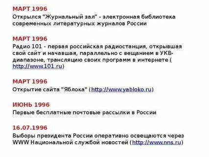 Март 1996