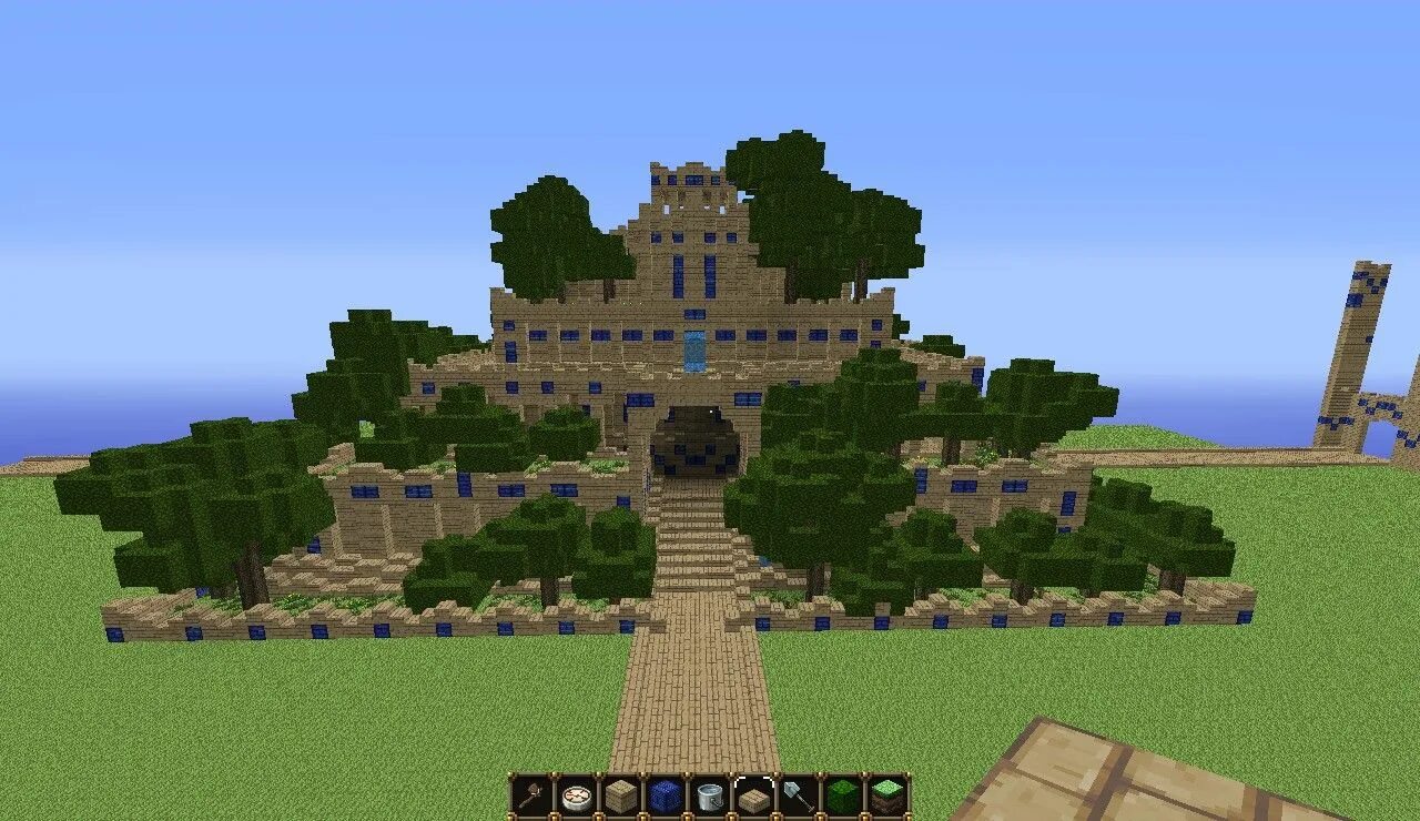 Minecraft висячие сады. Сады семирамиды в майнкрафте. Висячие сады семирамиды майнкрафт. Висячие сады семирамиды майнкрафт. Сады семирамиды в майнкрафте.