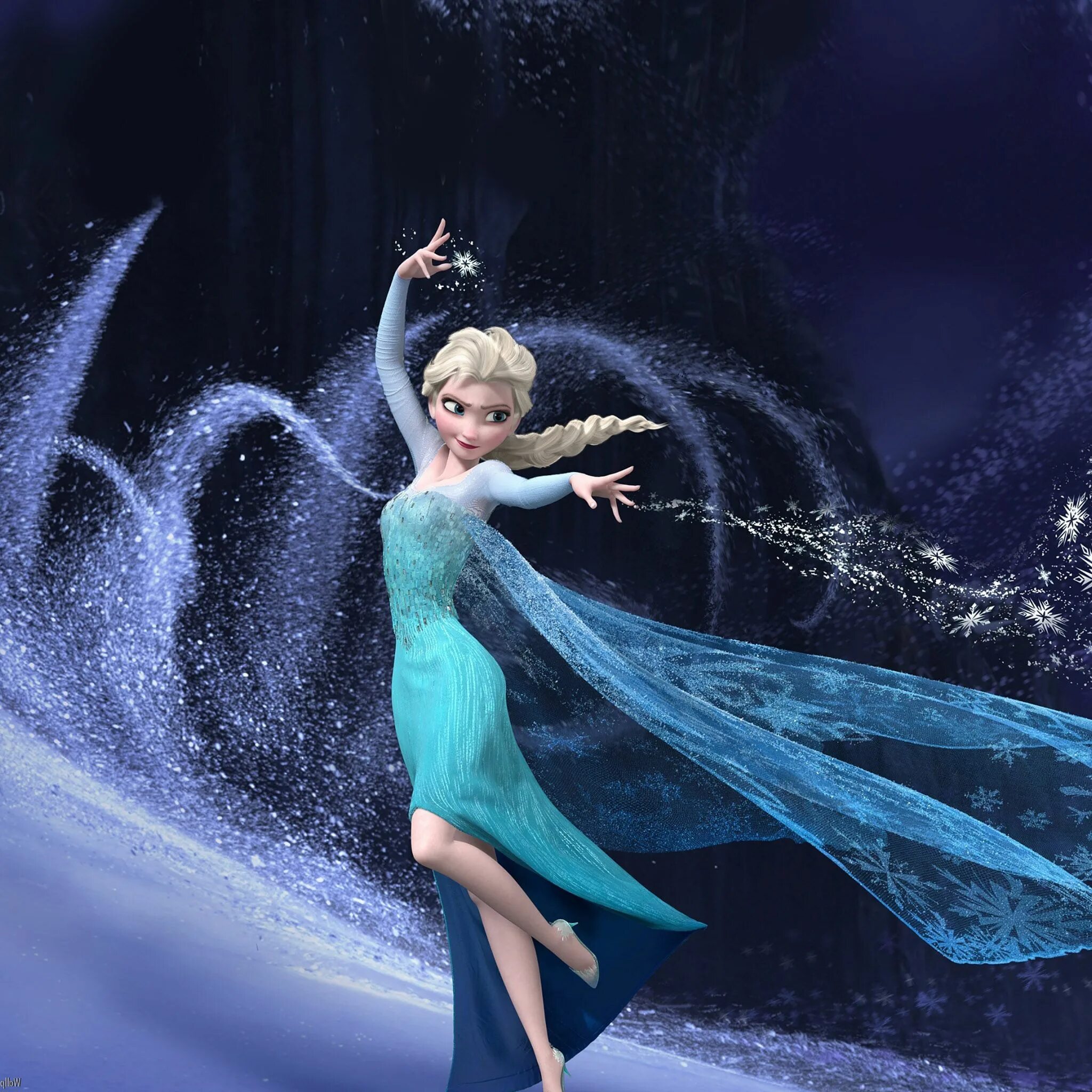 Frozen animated