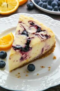 Чизкейк с черникой