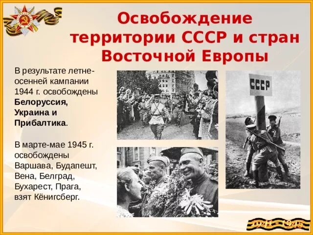 Освобождение ссср и стран восточной европы. Итоги кампании 1944. Освобождение территории. Освобождение Варшавы итоги. Летняя кампания 1944 итоги.