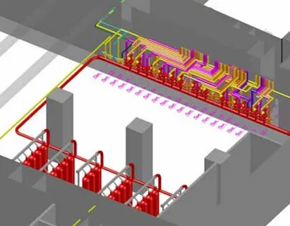 Проект установки пожаротушения
