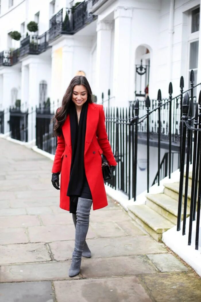 She has a coat