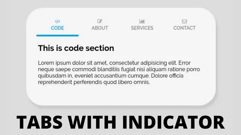 Html tab