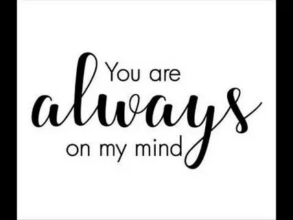 But in my mind