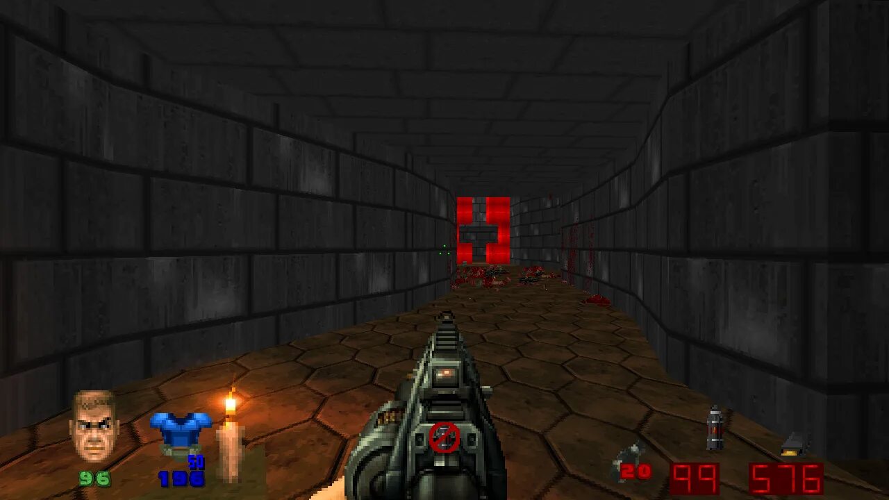 Brutal Doom fists на белом листе. Doom project brutality