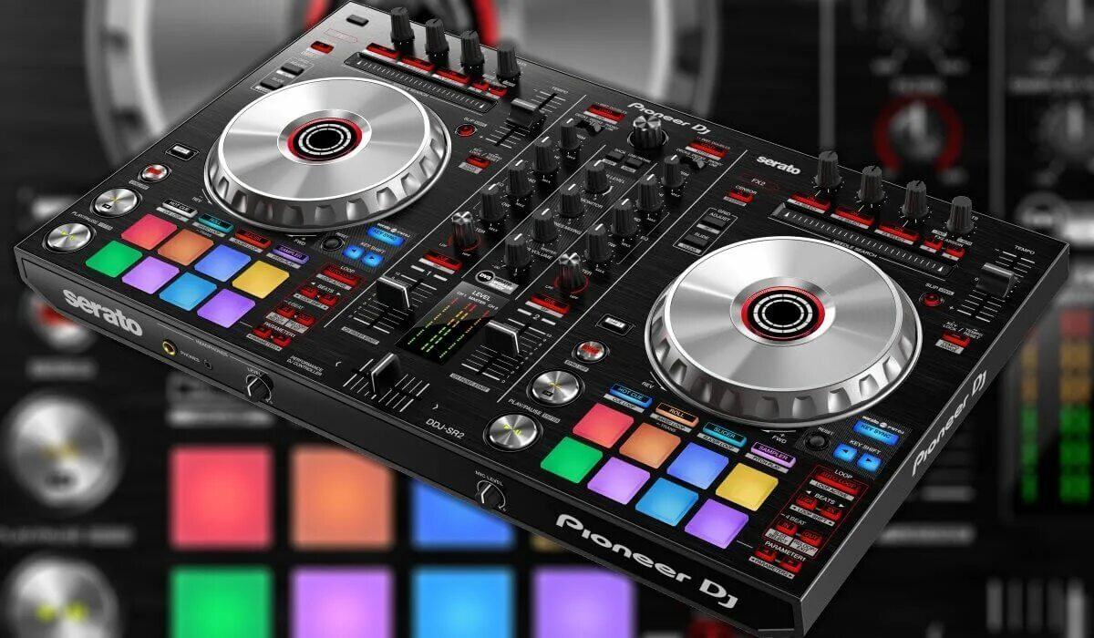 Pioneer ddj 400 размеры. Pioneer DDJ-sr2. DJ-контроллер Pioneer DDJ-sr2. Контроллер Пионер DDJ sr2. Pioneer DDJ Serato.