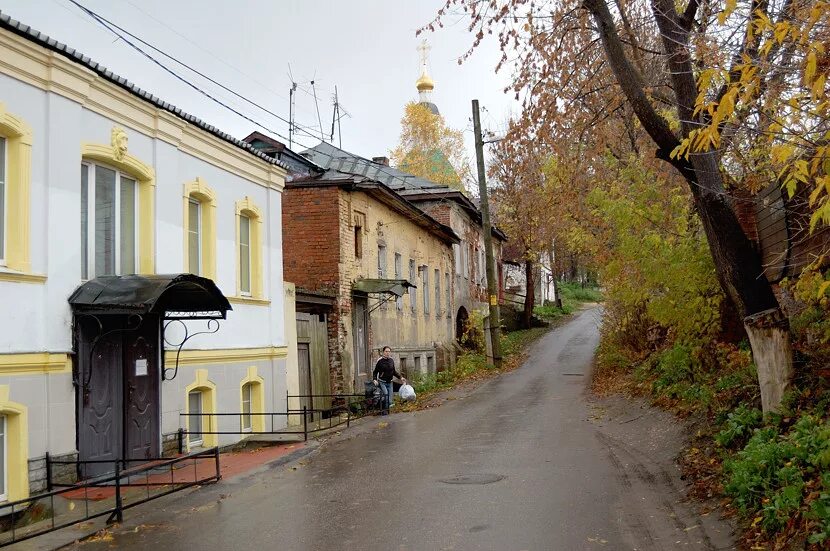 Русский старый городок. Старинные улицы Владимира.