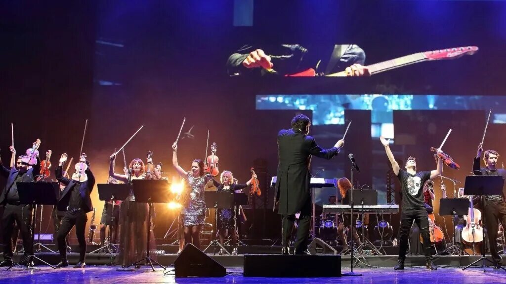 Рок концерт в исполнении симфонического оркестра. Рок концерт в исполнении симфонического оркестра. Рок концерт с симфоническим оркестром. Рок концерт в исполнении симфонического оркестра. Симфонические рок-хиты concord orchestra восстание машин.