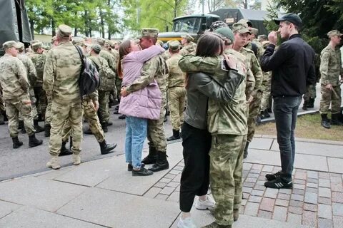 Военнослужащие вернулись