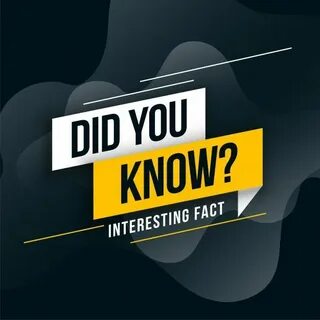Interesting know