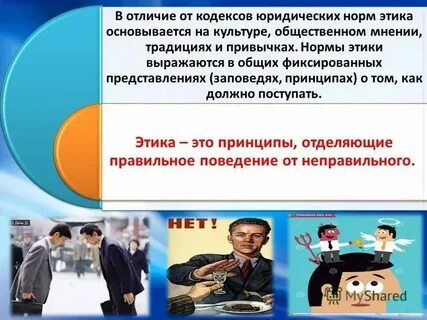 Чем отличается инструкция от морального кодекса