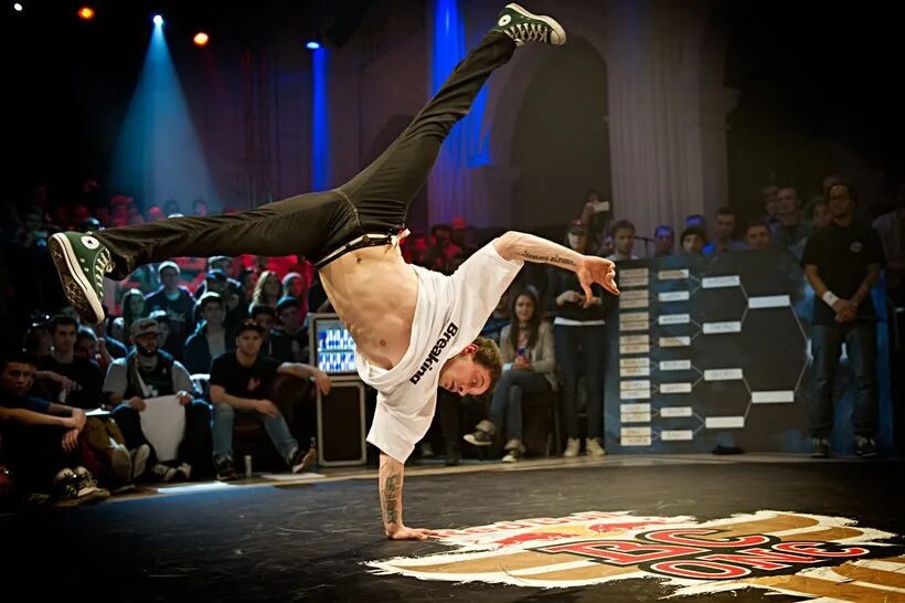 B boy tronik stomp to my beat