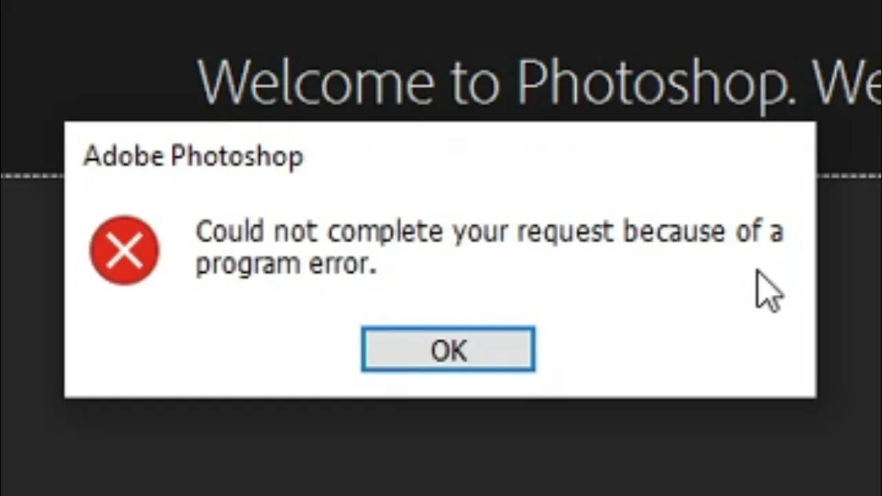Could not complete request. Ошибка фотошоп. Adobe Photoshop Error. Ошибка Adobe Photoshop 2021.6. Error для фотошопа.
