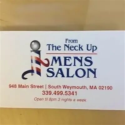 Neck up