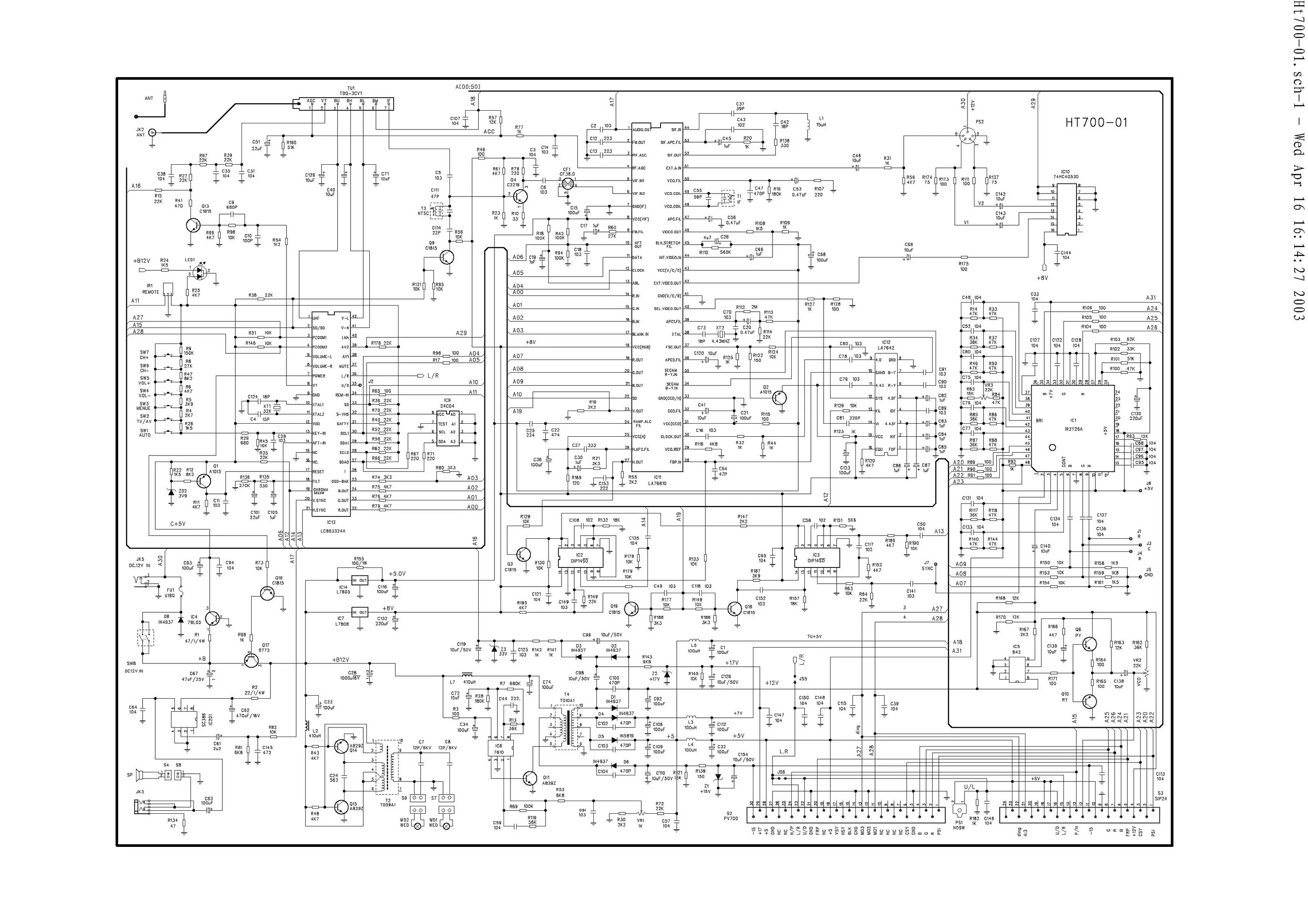 Схема жк телевизоров. Принципиальная схема Шарп 700. Структурная схема LCD телевизора. Телевизор 14" Витязь принципиальная схема. Схема ТВ шасси ss1.