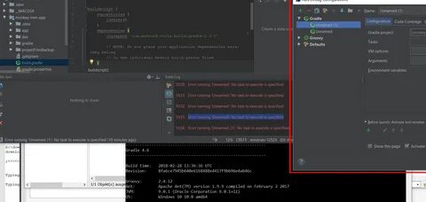 Gradle environment variables