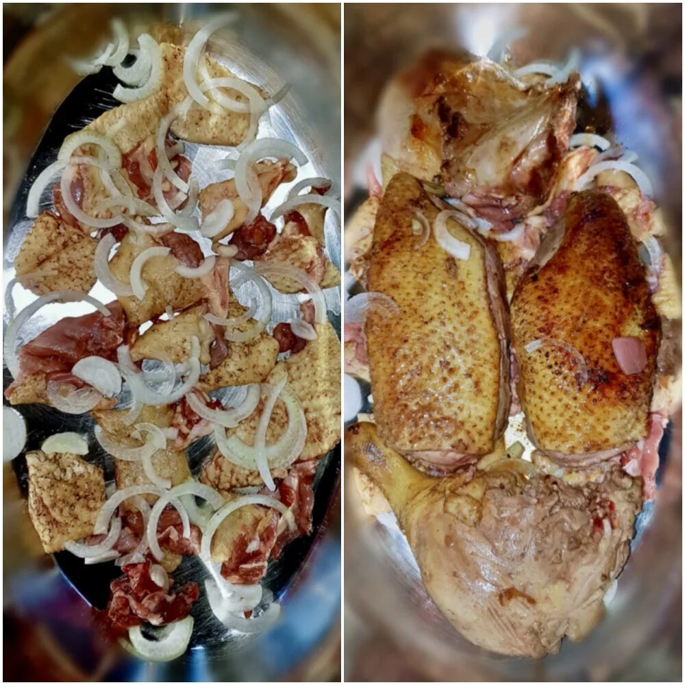 Как приготовить домашнюю утку кусочками
