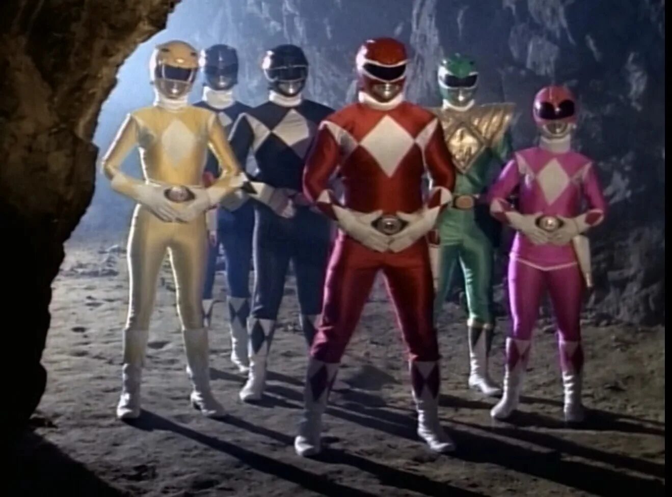 Могучих объяснила. Power Rangers 1993.